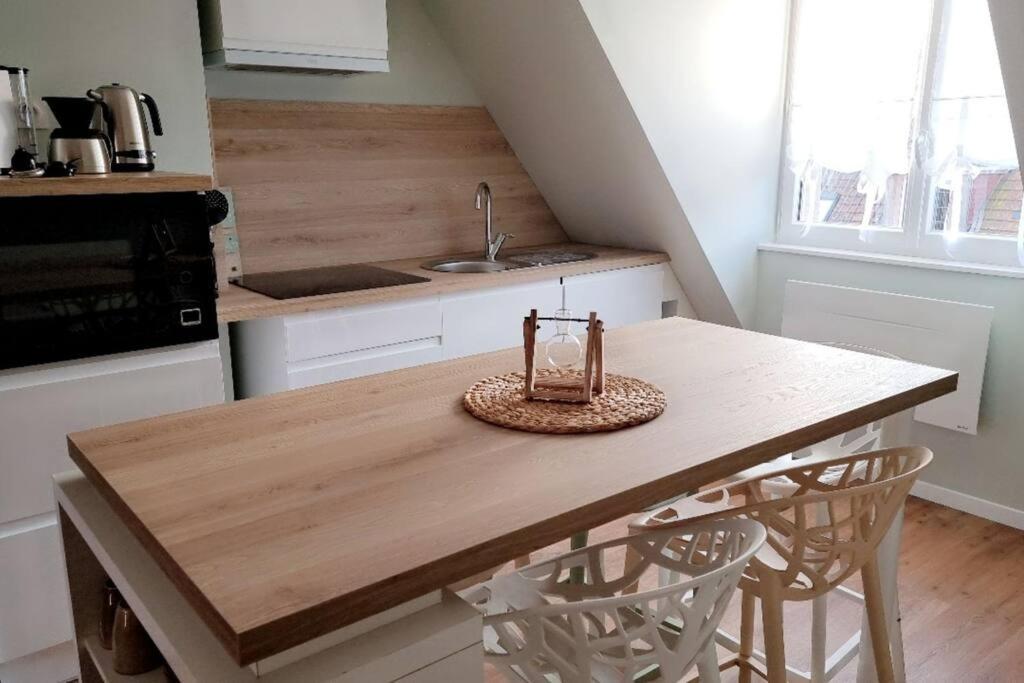 Ferienwohnung La Douce'Heurt Le Portel Exterior foto